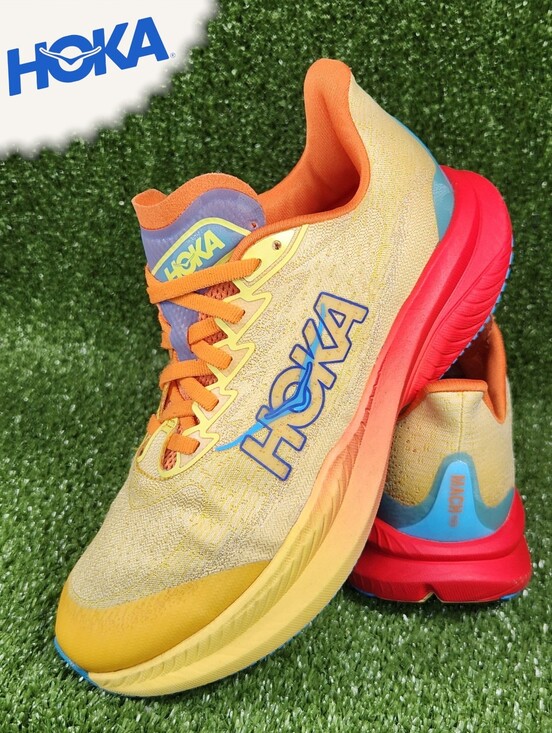 Hoka Other - Hoka March 6 Big Boys Size 4.5 Youth Athletic Running Cushioned Shoes Sneakers